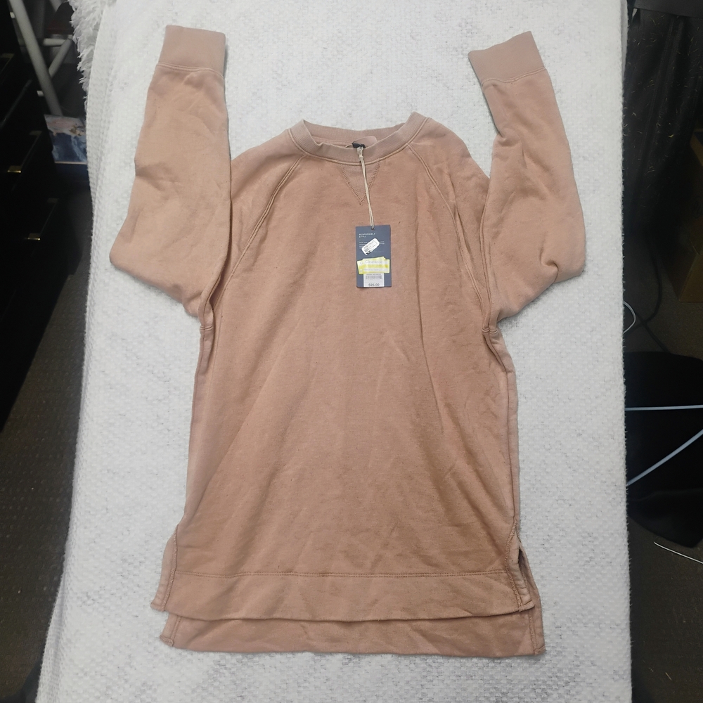 NWT Universal Thread Women’s Small Soft Distressed Vintage Grunge Brown Sweater